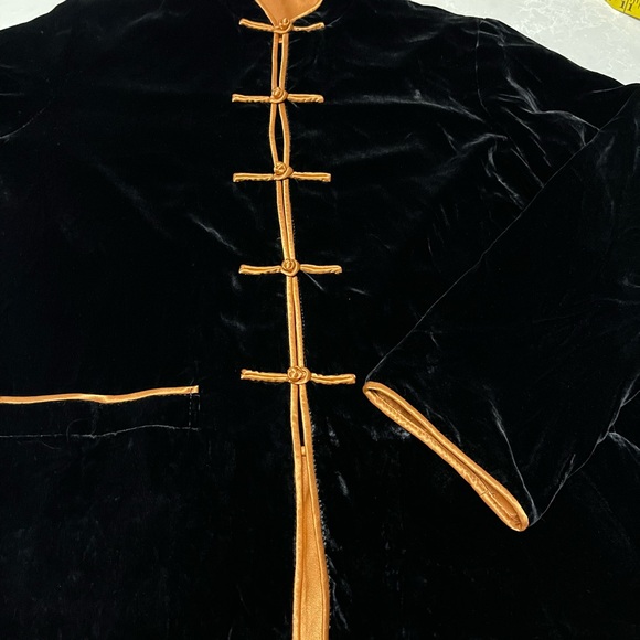 EUC Vintage Velvet and Silk Jacket - Picture 5 of 8